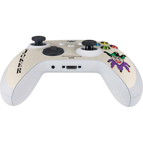 DC Comics The Joker Calling Card Xbox Series S Controller Skin